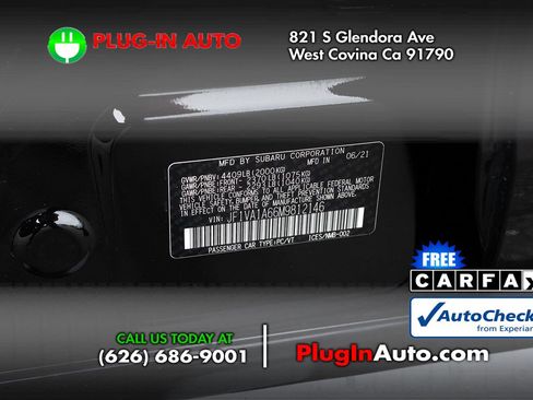 Used 2021 Subaru WRX w/ Popular Package #3 (IZT) image 10