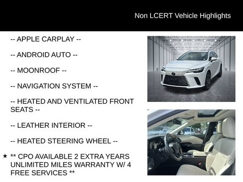 Used 2024 Lexus RX 350 Premium w/ Accessory Package (Z1) AWD/4WD image 23