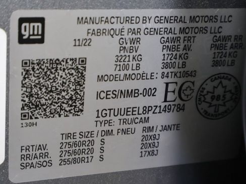 Used 2023 GMC Sierra 1500 AT4 w/ AT4 Preferred Package AWD/4WD image 49