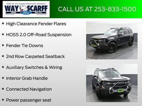 New 2025 Ford Bronco Sport Outer Banks w/ Sasquatch Outer Banks Package AWD/4WD image 31