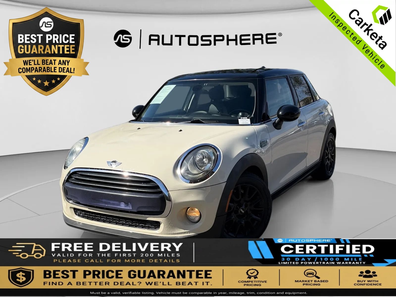 Used 2016 MINI Cooper 4-Door Hardtop w/ Media Package FWD image 1