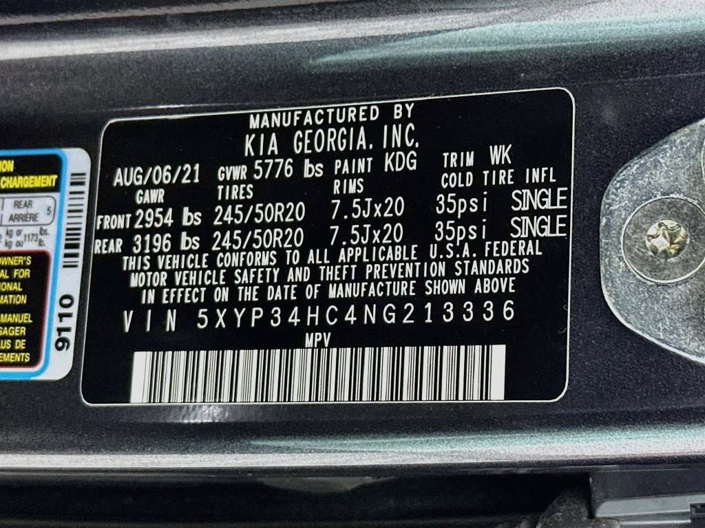 Used 2022 Kia Telluride EX w/ EX Premium Package FWD image 27