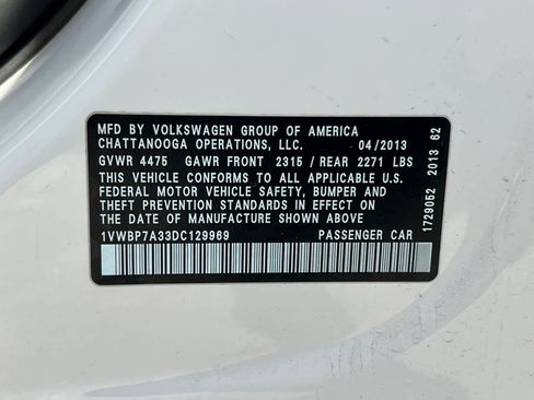 Used 2013 Volkswagen Passat 2.5 SE image 29