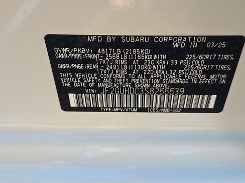 Certified 2025 Subaru Crosstrek 2.0i Premium image 7