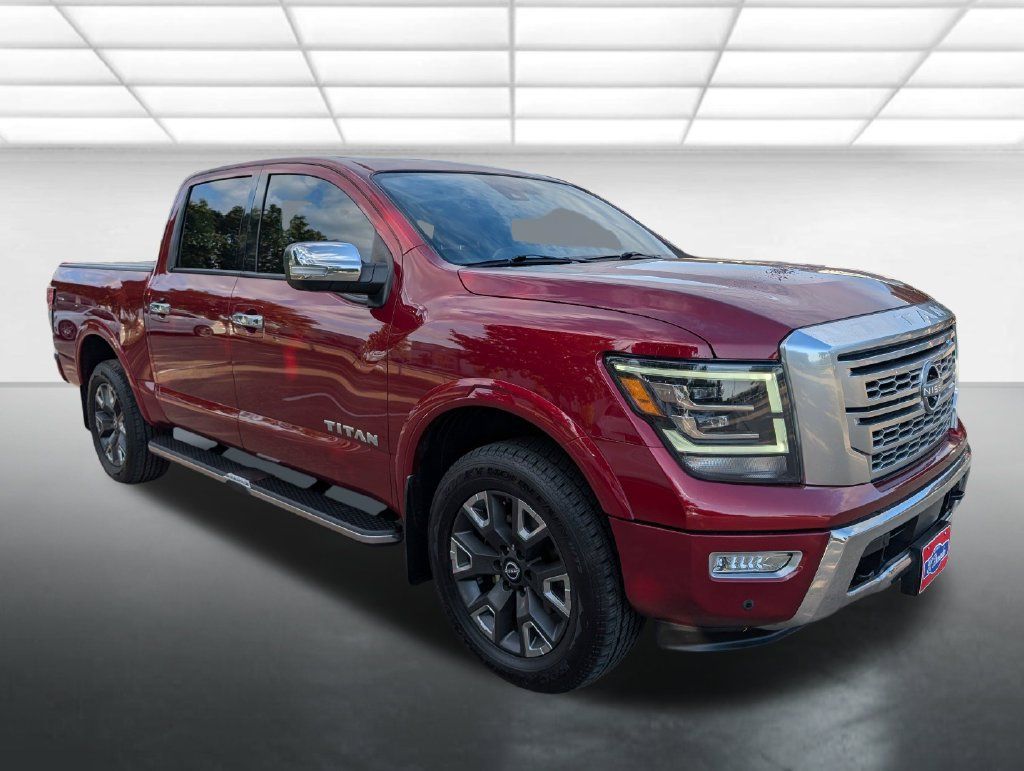 Used 2023 Nissan Titan Platinum Reserve w/ Moonroof Package AWD/4WD image 1