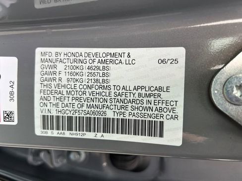 New 2025 Honda Accord Sport image 17