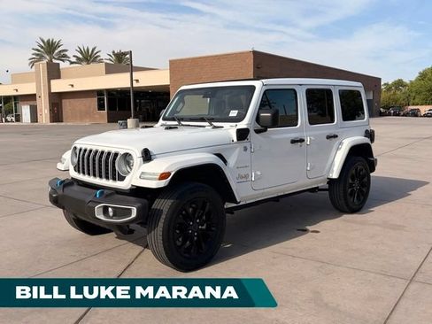 Used 2024 Jeep Wrangler Unlimited Sahara w/ Technology Group AWD/4WD image 1