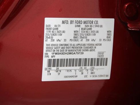 Used 2021 Ford Explorer XLT w/ Equipment Group 202A image 25