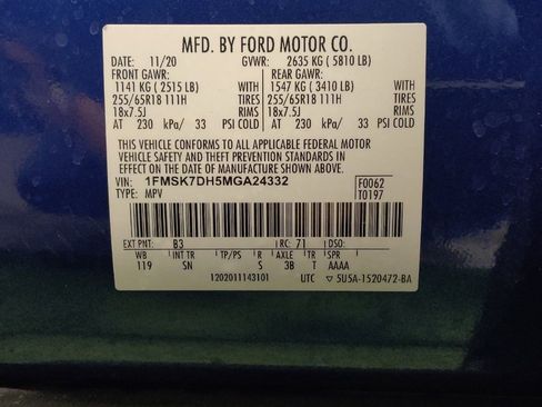 Used 2021 Ford Explorer XLT w/ Equipment Group 202A image 33