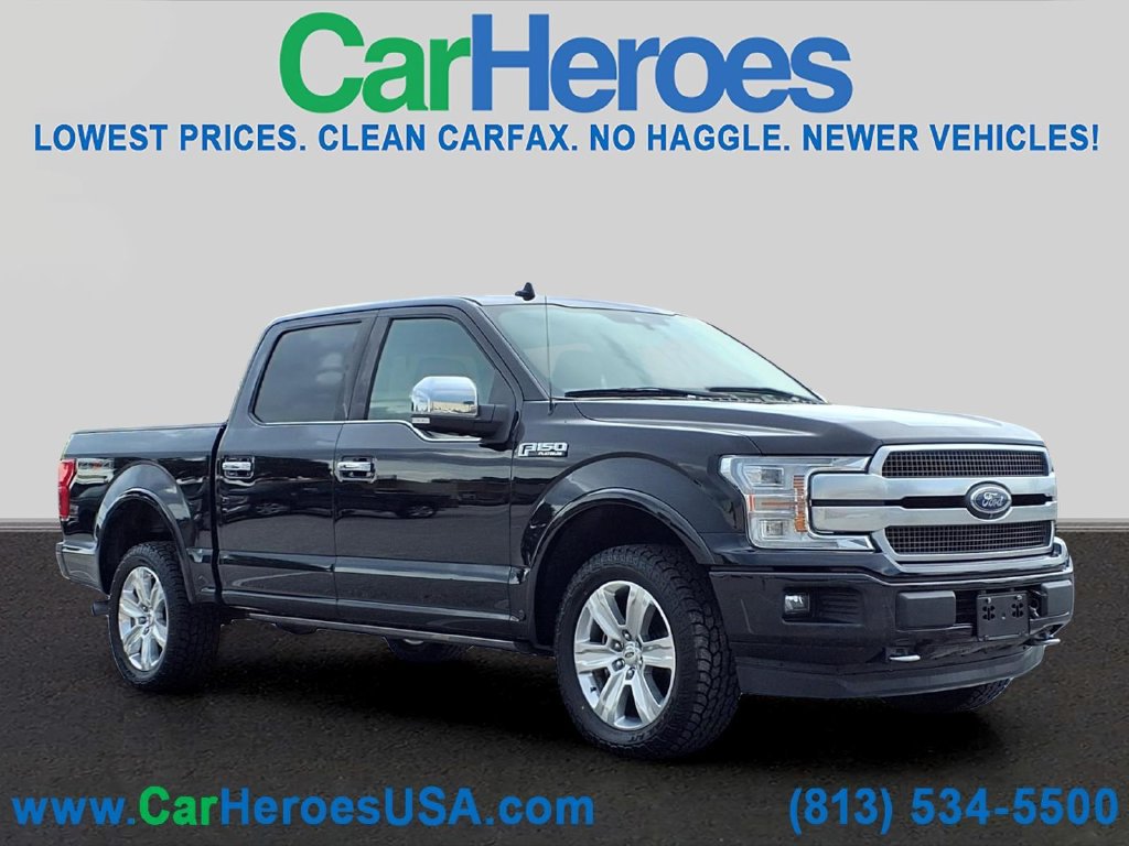 Used 2020 Ford F150 Platinum w/ Technology Package AWD/4WD image 1