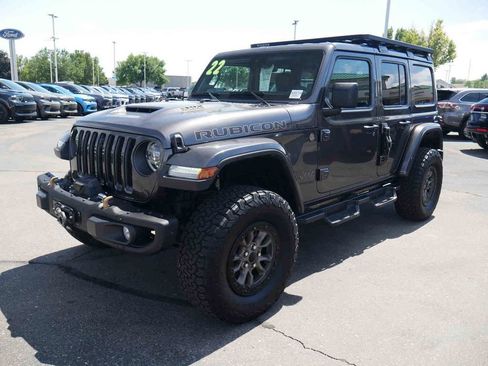 Used 2022 Jeep Wrangler Unlimited Rubicon w/ Trailer Tow Package AWD/4WD image 4