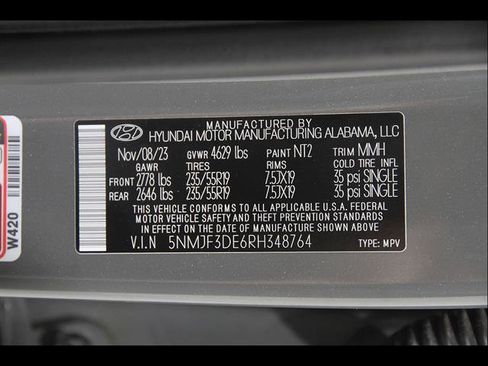 Certified 2024 Hyundai Tucson SEL w/ Convenience Package FWD image 23