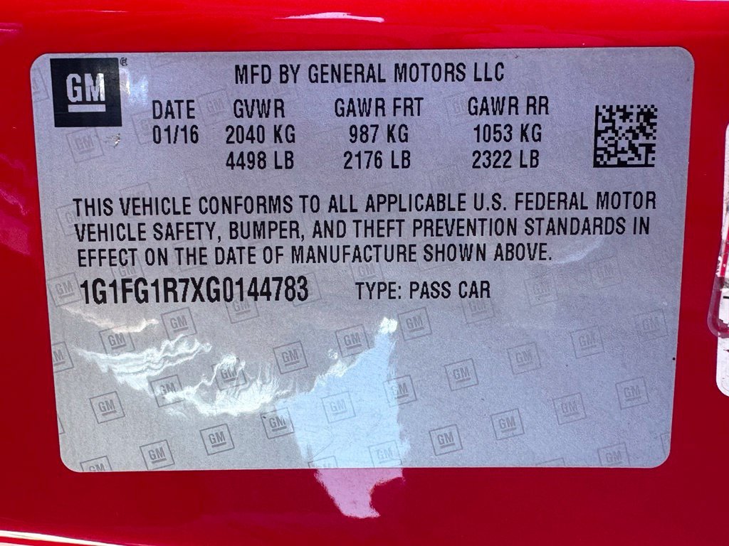 Used 2016 Chevrolet Camaro SS RWD image 45