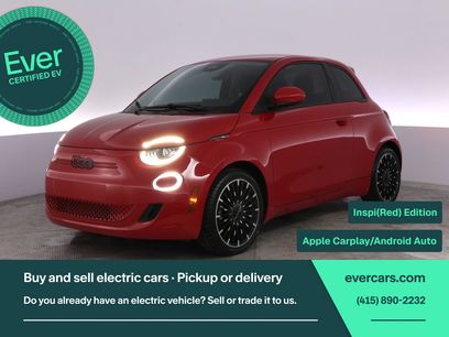 Used 2024 FIAT 500 e (RED)