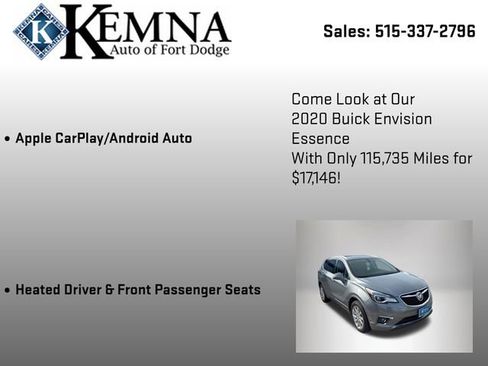 Used 2020 Buick Envision Essence image 12