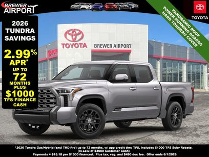 New 2026 Toyota Tundra Platinum