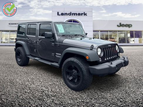 Used 2014 Jeep Wrangler Unlimited Sport w/ Connectivity Group AWD/4WD image 1