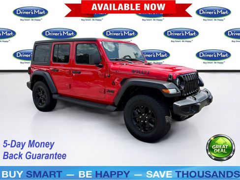 Used 2020 Jeep Wrangler Unlimited Sport AWD/4WD image 1