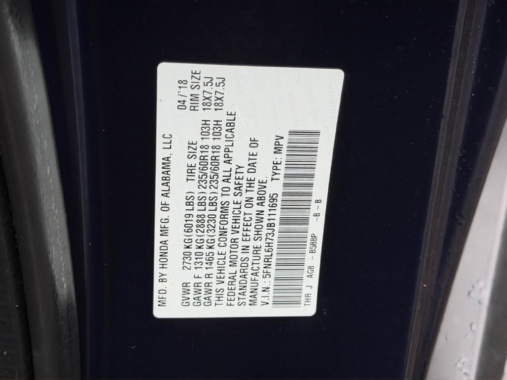 Used 2018 Honda Odyssey EX-L image 29