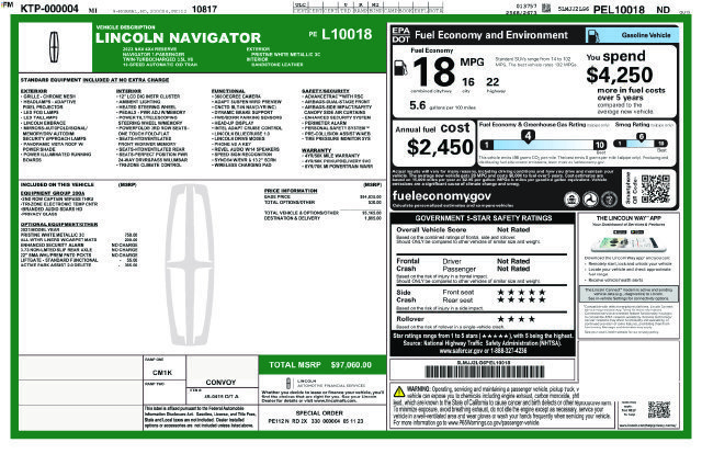 Used 2023 Lincoln Navigator Reserve AWD/4WD image 7