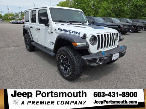 Used 2023 Jeep Wrangler Unlimited Rubicon 4xe w/ Cold Weather Group AWD/4WD image 1