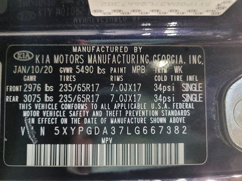 Used 2020 Kia Sorento LX w/ LX I4 Convenience Package AWD/4WD image 33