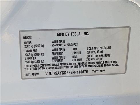 Used 2022 Tesla Model Y Performance image 26