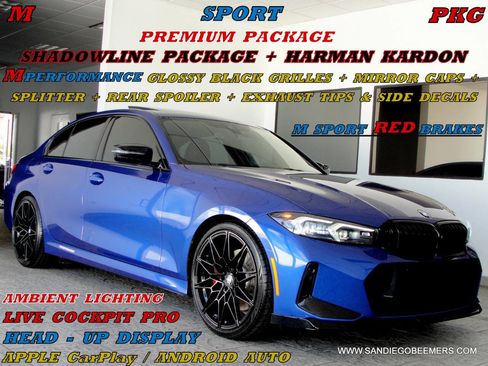 Used 2023 BMW 330i Sedan w/ M Sport Package RWD image 1