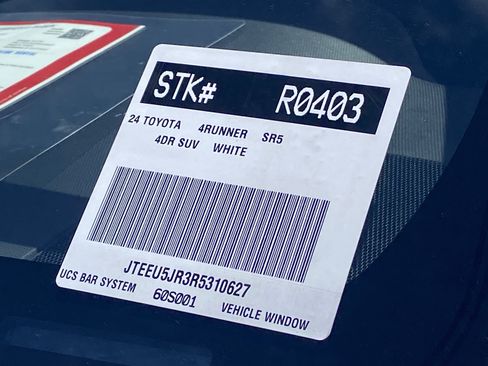 Certified 2024 Toyota 4Runner SR5 RWD image 32