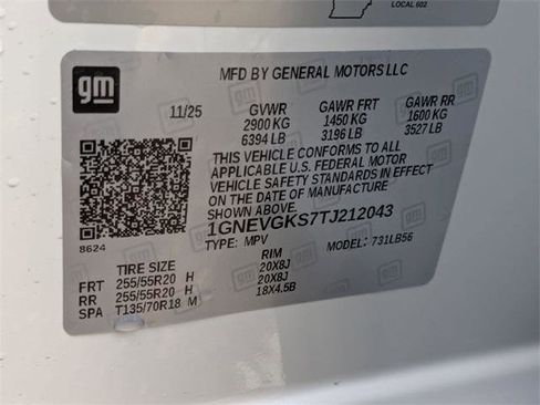 New 2026 Chevrolet Traverse LT w/ Midnight/Sport Edition image 33