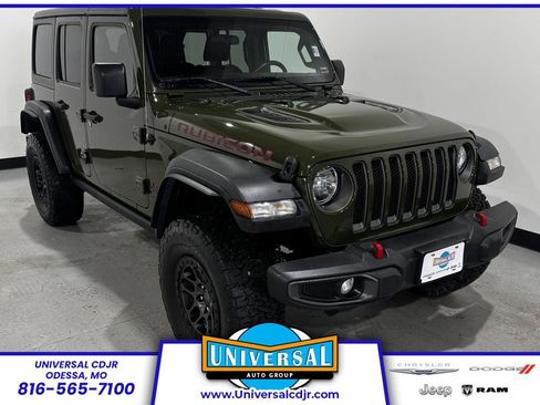 Used 2021 Jeep Wrangler Unlimited Rubicon w/ Xtreme Recon 35" Tire Package AWD/4WD image 1
