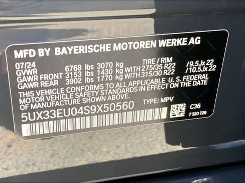 Used 2025 BMW X5 M60i AWD/4WD image 37
