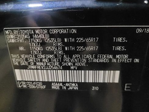 Used 2018 Toyota RAV4 XLE w/ Plus Extra Value Package AWD/4WD image 33