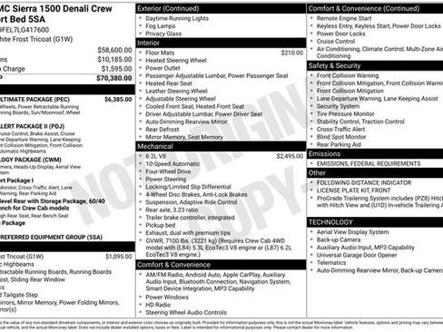 Used 2020 GMC Sierra 1500 Denali w/ Denali Ultimate Package image 7