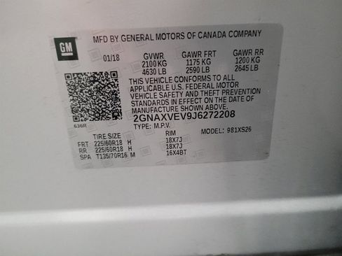 Used 2018 Chevrolet Equinox Premier AWD/4WD image 33