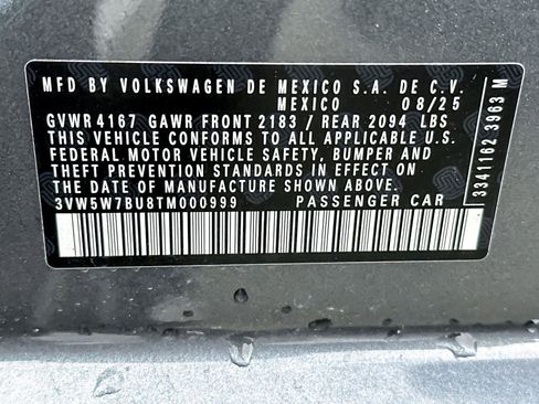 New 2026 Volkswagen Jetta S image 23