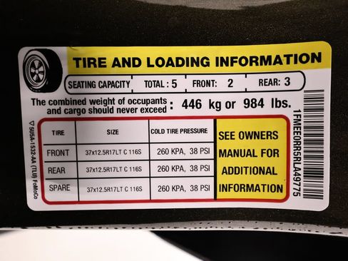 Certified 2024 Ford Bronco Raptor AWD/4WD image 47