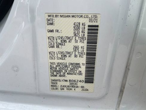 Used 2021 Nissan NV 2500 SV RWD image 33