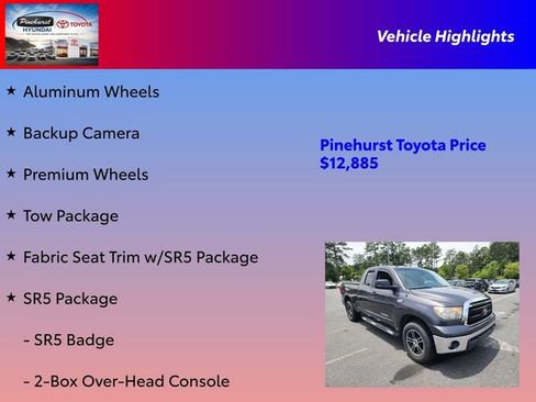 Used 2012 Toyota Tundra 2WD Double Cab w/ SR5 Pkg image 31