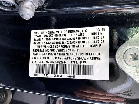 Certified 2018 Honda CR-V EX-L image 33