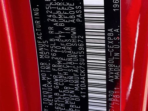 Used 2025 Toyota Camry XSE image 30