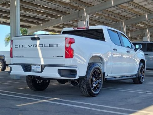 New 2026 Chevrolet Silverado 1500 Custom w/ Turbomax Blackout Package RWD image 3