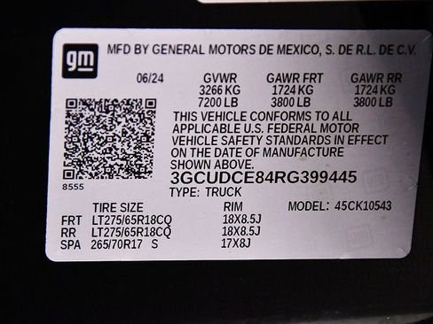 Used 2024 Chevrolet Silverado 1500 Custom Trail Boss image 17