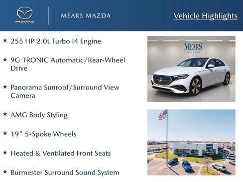 Used 2026 Mercedes-Benz E 350 Sedan image 2