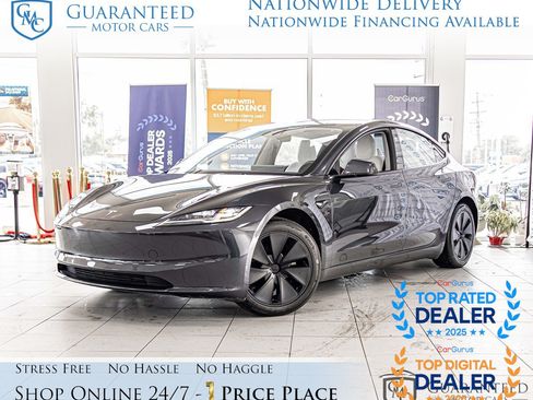 Used 2025 Tesla Model 3 Long Range RWD image 1