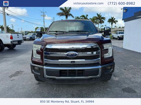 Used 2015 Ford F150 King Ranch w/ Equipment Group 601A Luxury AWD/4WD image 8