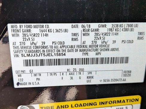 Used 2018 Lincoln Navigator L Select AWD/4WD image 23