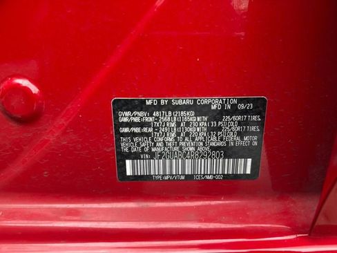 Used 2024 Subaru Crosstrek 2.0i w/ Popular Package #1A image 18