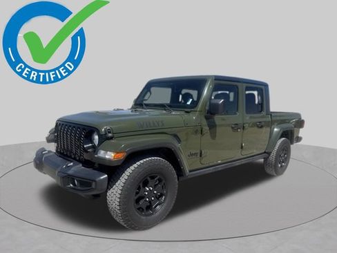 Certified 2021 Jeep Gladiator Sport AWD/4WD image 1