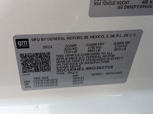 Certified 2024 Chevrolet Silverado 1500 ZR2 w/ Technology Package AWD/4WD image 33